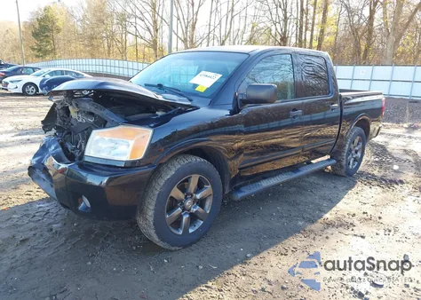 2012 Nissan Titan Sv из США, поврежденный, VIN 1N6BA0EK0CN308645